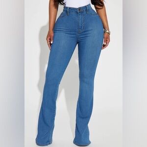 Flare Blue Women's Jeans